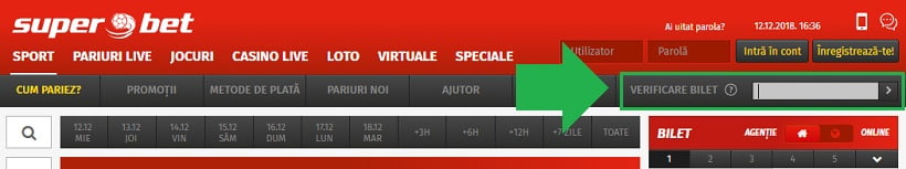 Verificare Bilet Superbet